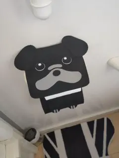 블랙 퍼그 화장지 홀더