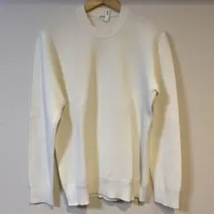 PLST ニット　M ホワイト