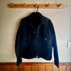 UNIQLO ダークグレー デニムジャケット L（425420）