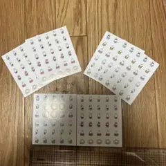 ミッフィーシール2種類各5シート300枚