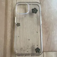 iPhone14 カバー　MARY QUANT 透明　ゴールド　中古のサムネイル