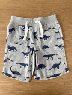 恐竜柄 ハーフパンツ グレー　95cmのサムネイル