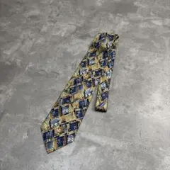 M.T.Valentino vintage square silk tieのサムネイル