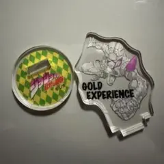 ジョジョの奇妙な冒険　アクリルminiフィギュア　ゴールド・エクスペリエンス