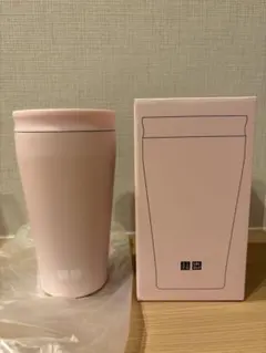 ユニクロ 感謝祭 限定 ステンレスボトル ピンク