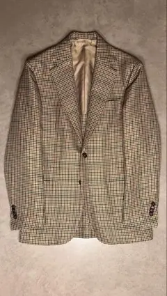 【極美品】De Petrillo ウールリネン ジャケット 46のサムネイル