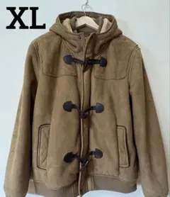 MACHOPE ブラウン ダッフルコート XL 裏ボア