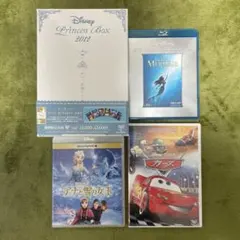 未使用】ディズニー プリンセス・6セット(正規ケース+Blu-rayのみ