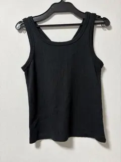 AZUL BY MOUSSY ブラックリブタンクトップのサムネイル