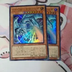 白き幻獣ブルーアイズホワイトドラゴン　 2枚セット