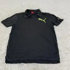 PUMA 黒 ポロシャツ Mサイズ