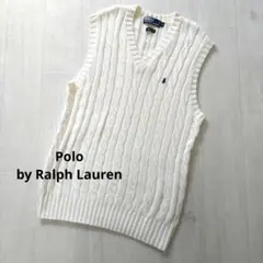 Polo by Ralph Lauren 　Vネック ベスト　L