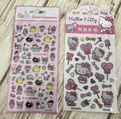 【サンリオ公式ライセンス】サンリオキャラクターズ & キティ 立体シールセット