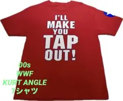 00s WWF Kurt Angle Tシャツ サイズL相当 カートアングル - メルカリ
