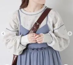 ehka sopo【アルプスの少女ハイジ】総柄ワッフルカットソーです♡