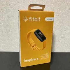 【新品未使用】Fitbit Inspire 3 オレンジ フィットネストラッカー