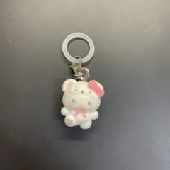 る*様 サンリオキャラクターズ めじるしアクセサリー ふわふわスノー キティ