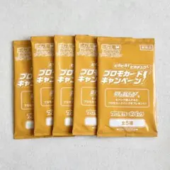 ピカピカ！ピカチュウ！プロモカードキャンペーン！ 未開封5パック