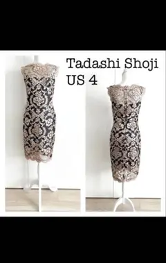 Tadashi Shoji ノースリーブひざ丈ワンピース US 4のサムネイル
