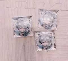 すにすて　おさでい　うぁすに　デフォ　缶バッジ 3個