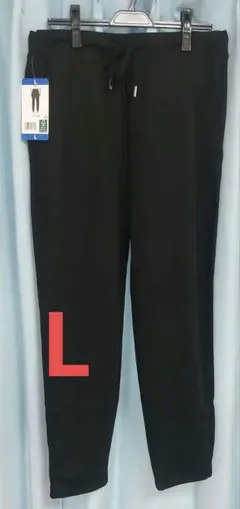 32ディグリーズ ヒート　ジョガーパンツL ブラック