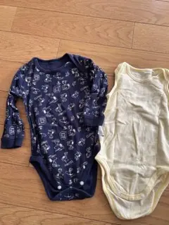 ユニクロ　スヌーピー　ロンパース　肌着セット