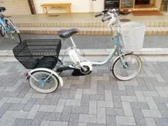 ミムゴ 電動アシスト三輪自転車 BEPN18 白 - メルカリ