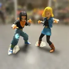 ドラゴンボール HG 人造人間17号 人造人間18号