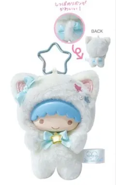 リトルツインスターズ きぐるみマスコットキーホルダー キキ ねこ kiki