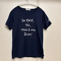 ELLE SPORT 半袖Tシャツ ネイビー