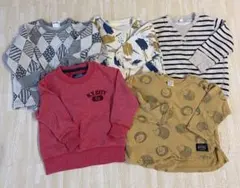 ベビー　トレーナー5点セット　まとめ売り