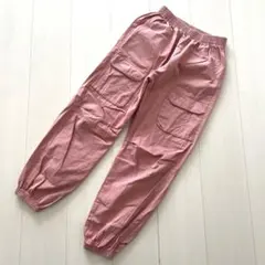 カーゴパンツ ピンク 150 160
