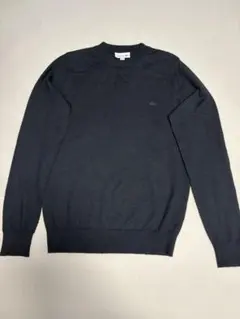 LACOSTE ブラック　セーター ニット S