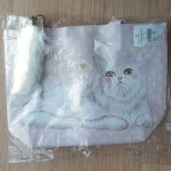 猫　ファー付きミニバッグ（ソフィー）