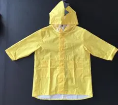 恐竜レインコート　85〜95サイズ　黄色
