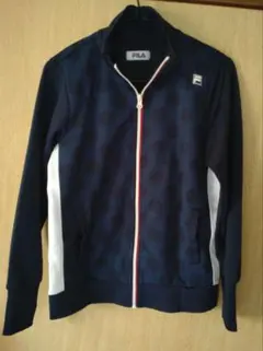 FILA　ジャージ　上　紺色　レディース　中古　美品のサムネイル