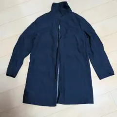 無印良品　撥水コート　ネイビー　Sサイズ　ビジネス