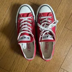 コンバース　オールスター レッド 日本製　Converse All Star