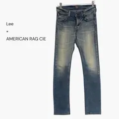 Lee×AMERICAN RAG CIE 日本製 デニムパンツ W29黒革パッチ - メルカリ