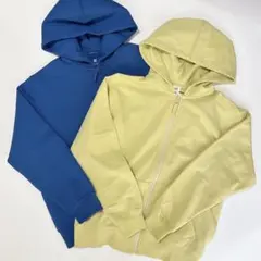 【未使用150cmサイズ】パーカー2点セット！（ユニクロ/デビロック）