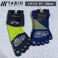 Tabio Sports レーシングラン五本指 Lサイズ 27〜29cm コンのサムネイル