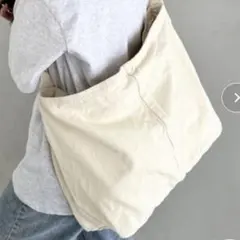 MYMOOD. キャンバス ショルダーバッグ　マザーズバッグ　A4収納のサムネイル