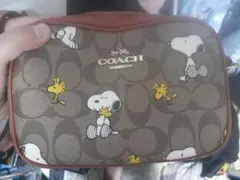 COACH スヌーピー ショルダーバッグ