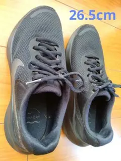 NIKE スニーカー レボリューション7 26.5cm FB2207-005 黒のサムネイル