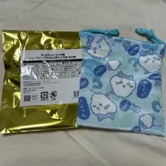 ちいかわもぐもぐ本舗　川越限定 ミニ巾着　ハチワレ