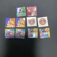 ラウンドワン　ワンピース　コラボ特典ステッカー　10枚