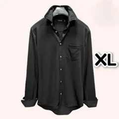 サムディフ SOMEDIFF イタリアンカラー 総柄 長袖シャツ XL ra1