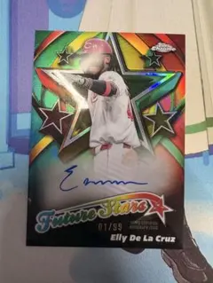 【激レア】 Topps Elly De La Cruz 直筆サイン カード 2026年最新】ELLY de la cruz カードの人気アイテム - メルカリ