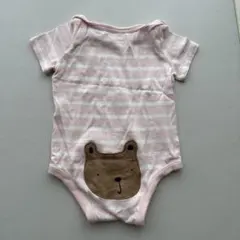 baby GAP ストライプロンパース 3-6ヶ月