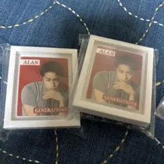 LDH GENERATIONS 白濱亜嵐 2セット キーホルダー ピンバッジ